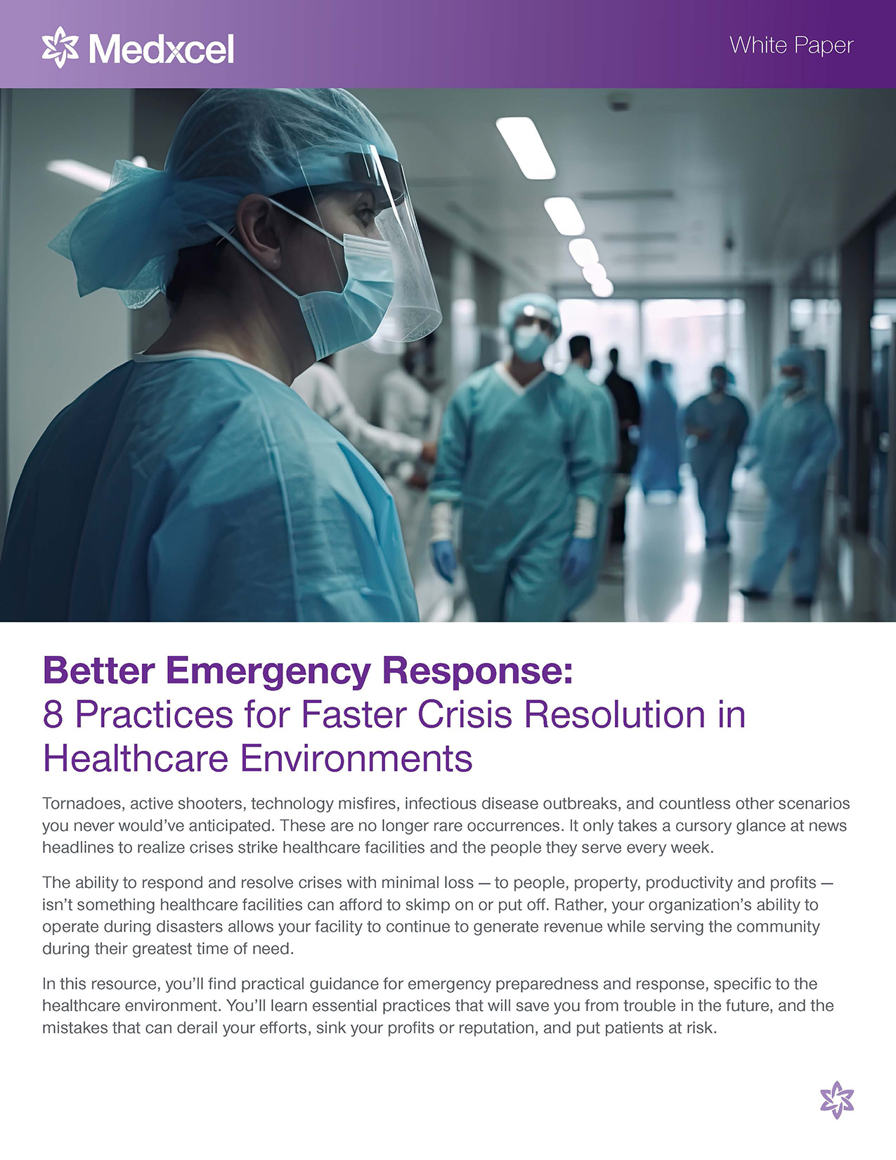 Download Better Emergency Response: 8 Practices For Faster Crisis Resolution in Healthcare Environments Whitepaper